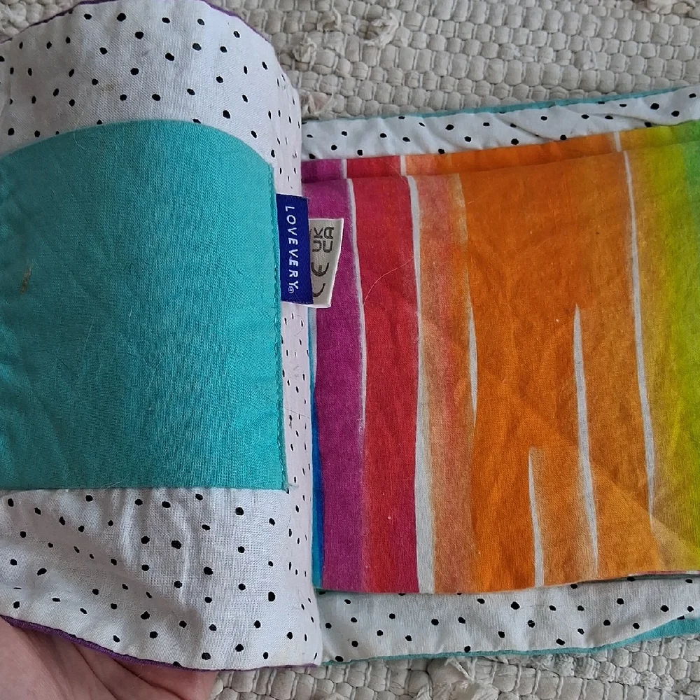 Lovevery Cloth Book Flash Card Slots No Cards With Book